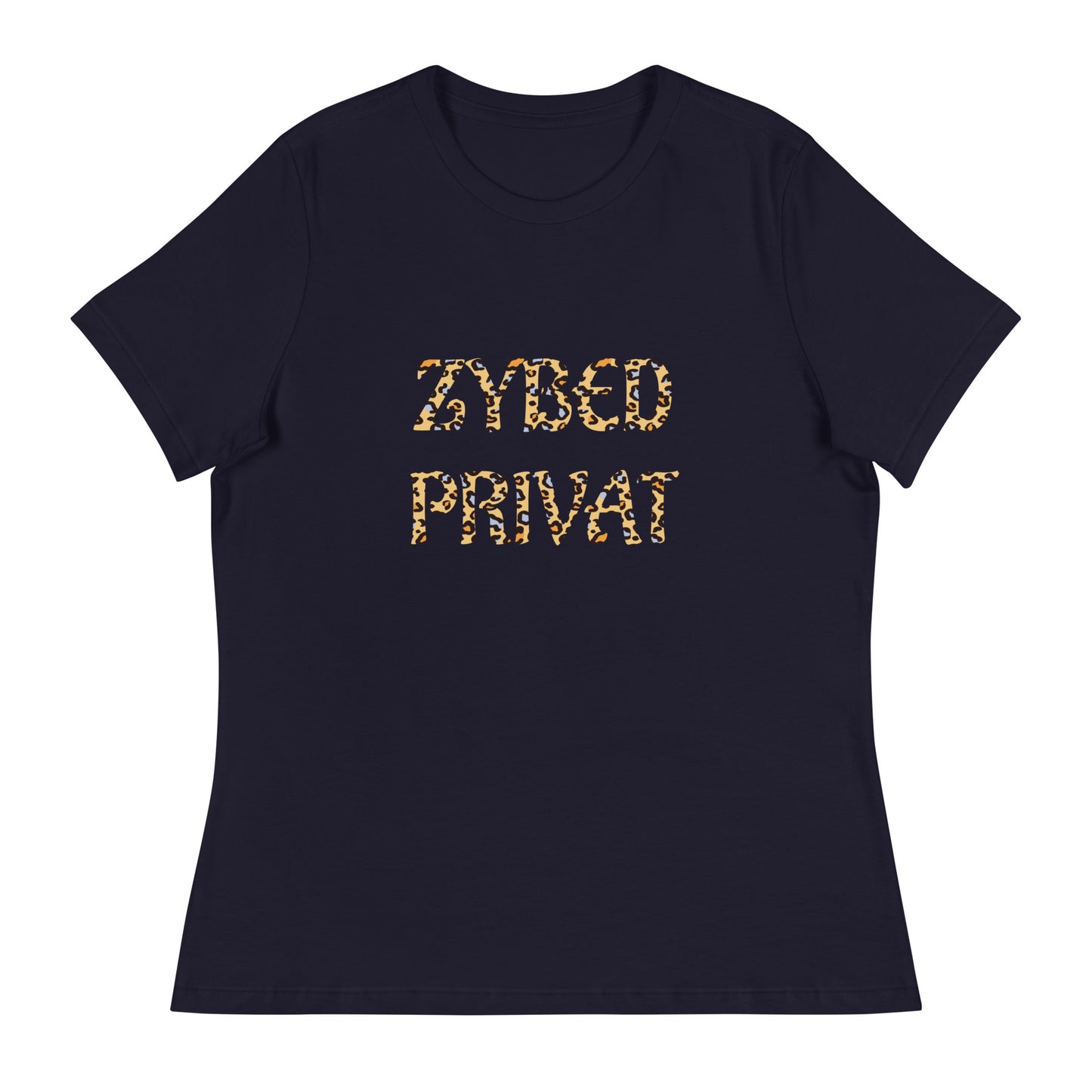 ZYBED PRIVAT Women's Relaxed T-Shirt LEOPA